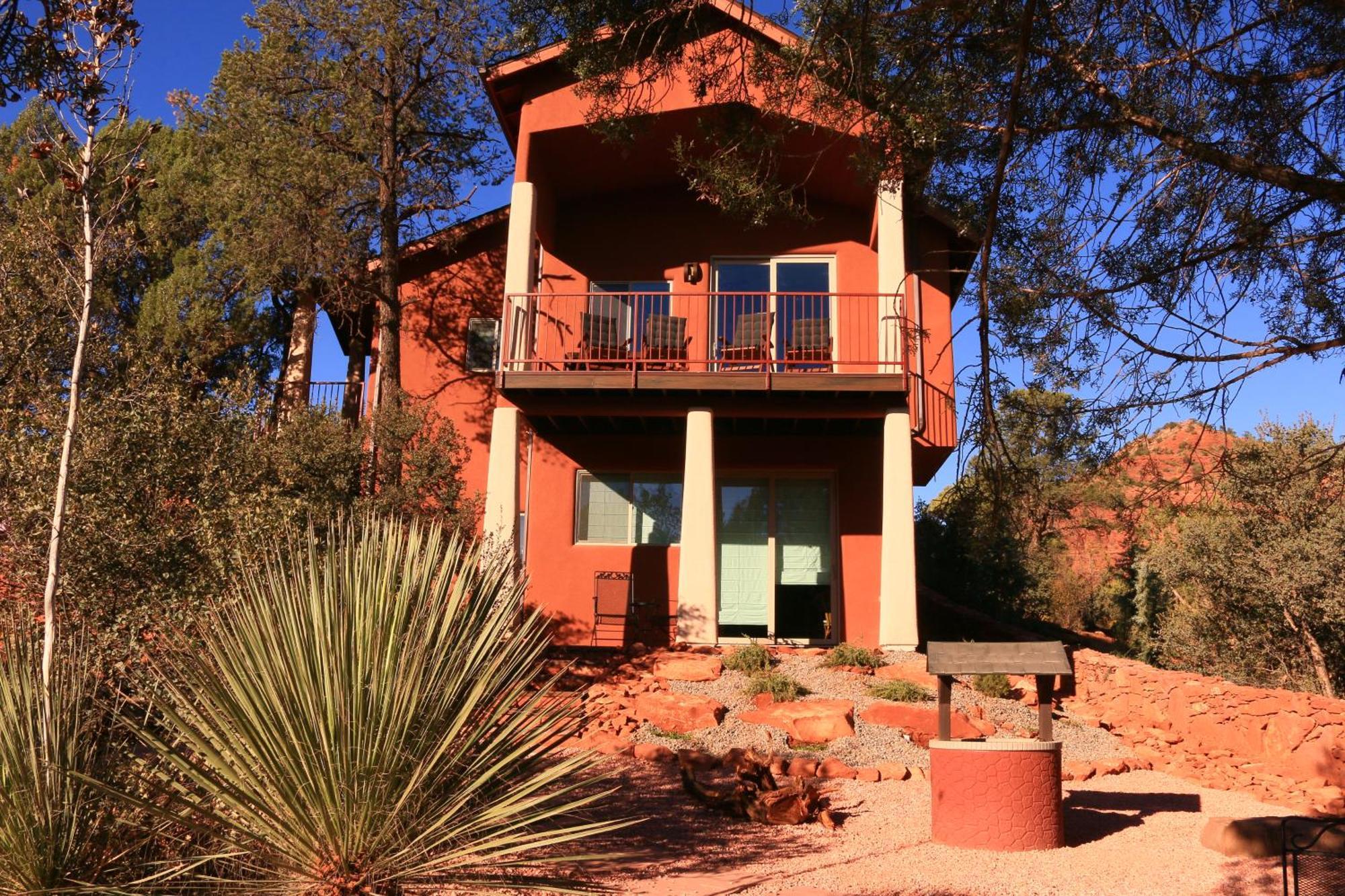 Cathedral Casita At Sedona Cathedral Hideaway Llc Villa Buitenkant foto